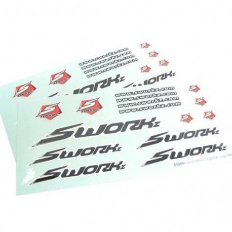 SWORKz Logo Decal Sheet - 2pcs