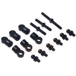 ADJUSTABLE STEERING TIE-ROD SET FOR TAMIYA TT02