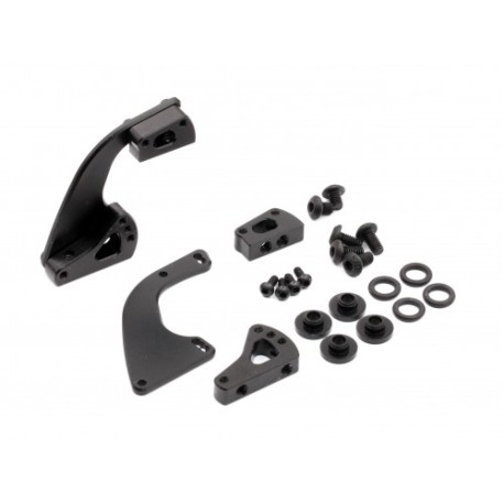 1/10 GT Aluminium Rear Wing Mount Set