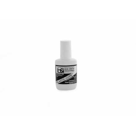 BSI Plastic-Cure Brush on Gap Filling Super Glue 1/3oz