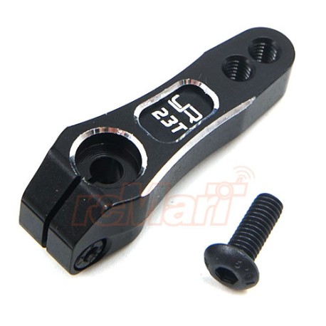 YEAH RACING 23T 7075 ALUMINIUM SERVO ARM HORN BLACK