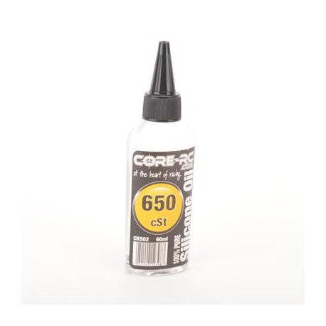 CORE RC SILICONE OIL 650cst 60ml