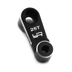 25T ALUMINUM 15.5MM SERVO HORN BLACK FOR TEAM ASSOCIATED B6 SERI