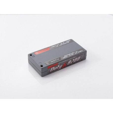 MOTIV DEFY Grey Graphene Pro LiPo 1s 3.8V 8200mah 100C