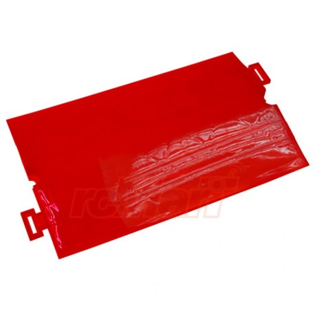 SLIDELOGY TRACK KERB STRAIGHT LINE 10 PCS RED