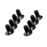 Hex. countersunk screw titanium black M3x6 (8)