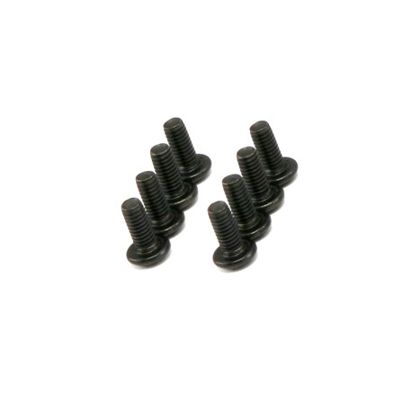 Hex. buttonhead screw titanium black M3x6 (8)