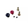 MR33 Heatsink Gold Connector Set 5mm - Red/Black (2)