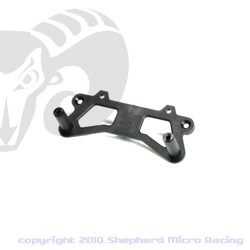 Body mount plate front - plastic