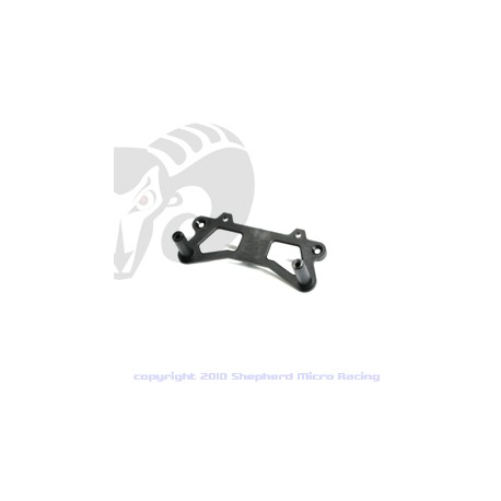 Body mount plate front - plastic