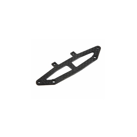 Body mount plate front carbon \"PRO\" 2015