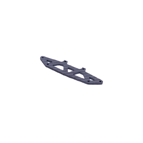 Body mount plate front carbon 3mm