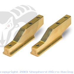 Engine mounts brass (2pcs)