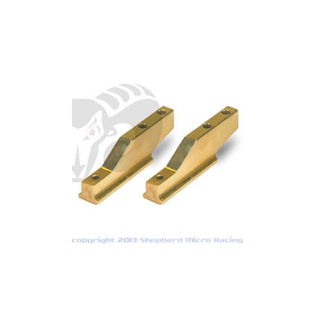 Engine mounts brass (2pcs)