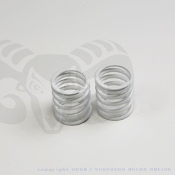 Shock spring front white - V8 soft (2)