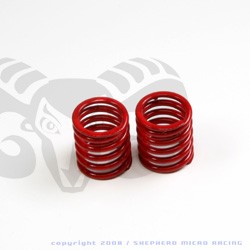 Shock spring front red - V8 hard (2)