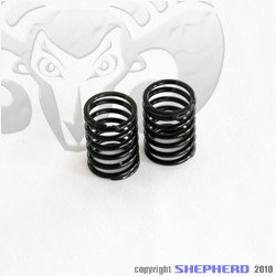 Shock spring front black - V10 extra soft (2)