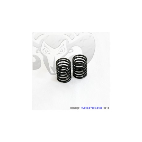 Shock spring front black - V10 extra soft (2)