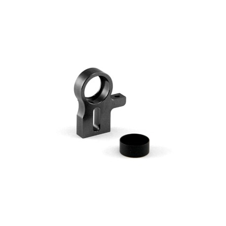 Bulkhead gearbox low-flex left - black