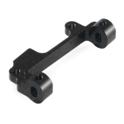 Suspension bracket upper front left - black