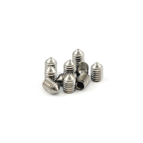 Allen set screw M4x6 cone-point (10)