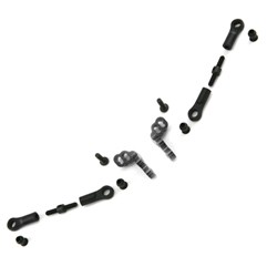 Camber-link set V8 V8:2 - black