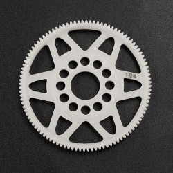 YEAH RACING DELRIN SPUR GEAR 64P 104T