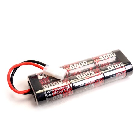 EP 6 CELL PACK - SC5000MAH 7.2V NIMH