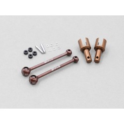 SPRING STEEL DOUBLE JOINT DRIVE SHAFT SET, FRONT