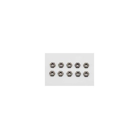 M3 Steel thin half Nuts 10pcs