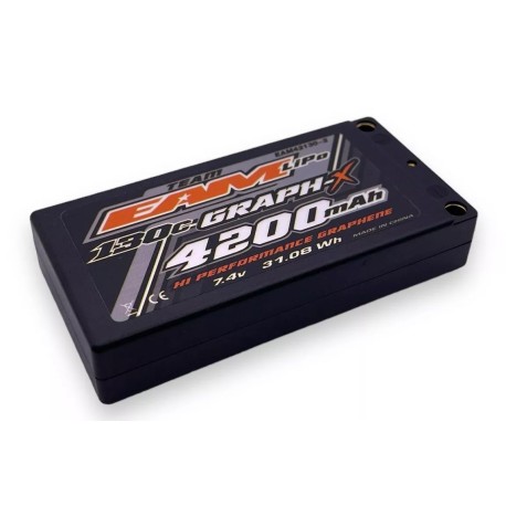 TEAM EAM 5200 110C GRAPHENE 2S SHORTY LiPo