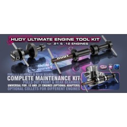 HUDY PROFFESIONAL ENGINE TOOL KIT FOR .21 ENGINE