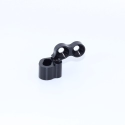 Hinge pin bracket upper rear left - black