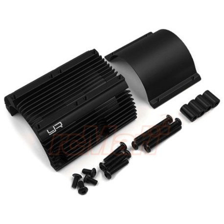 ALUMINUM HEAT SINK FOR 1:8 MOTORS BLACK