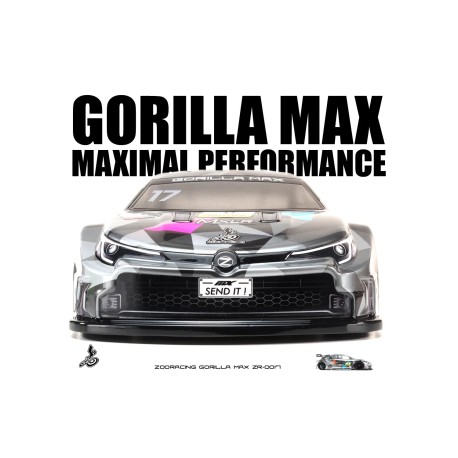 ZooRacing Gorilla MAX FWD Clear Body 0.7mm