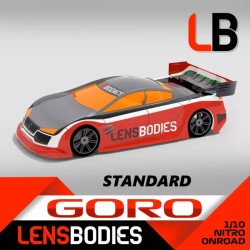 LENSBODIES 1/10 onroad Nitro Goro STD