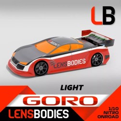 LENSBODIES 1/10 onroad Nitro Goro STD